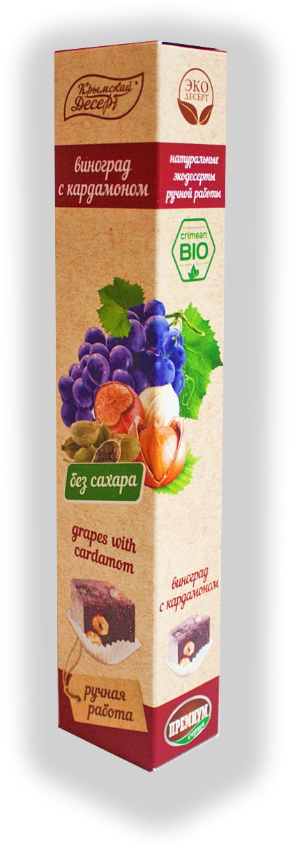 картинка Виноград с кардамоном, без сахара, туба, 65 гр от Компании Чайных Дел